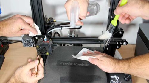Como realizar un mantenimiento de tu impresora 3d