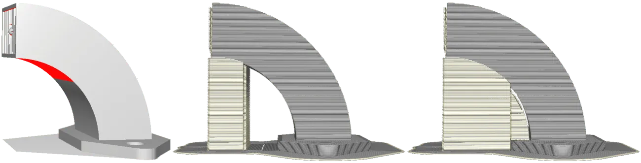 Support settings in Cura - support overhang angle