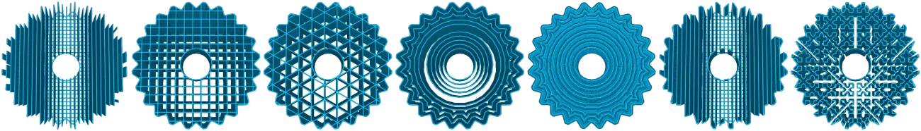 Support settings in Cura - Support pattern