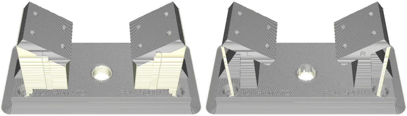 Support settings in Cura - Support placement