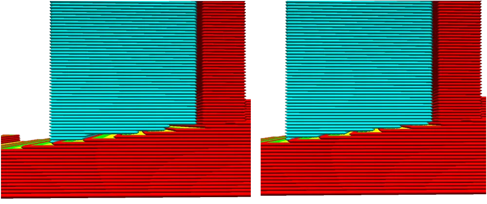 Support Settings in Cura - Support Stair Tread Height