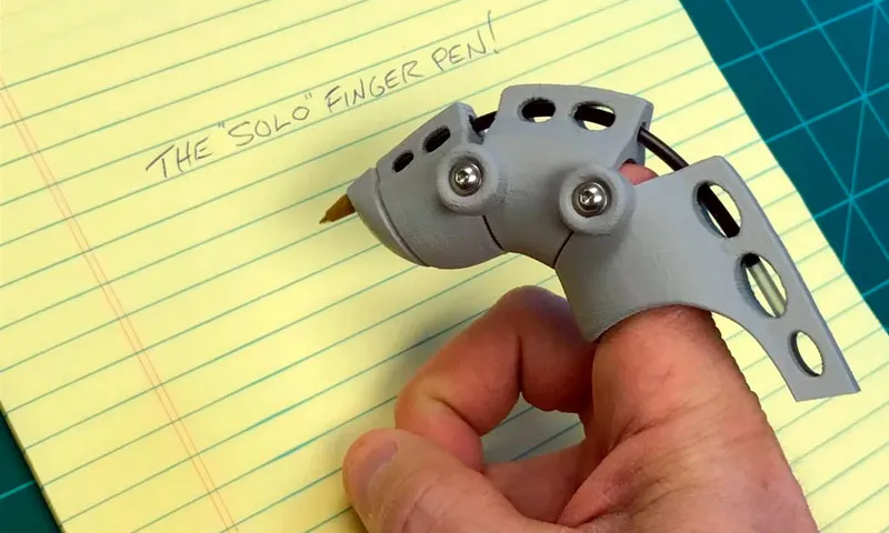 One finger writing tool