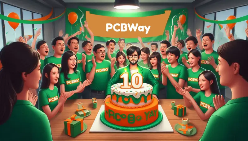 PCBWay celebrates its 10th anniversary