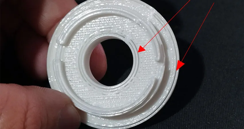 3D printing errors - gaps between walls